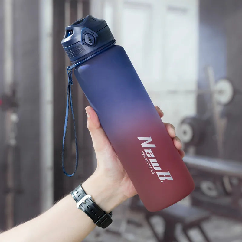 650Ml/1000Ml/1500Ml High Quality Tritan Material Sport Water Bottle Cycling Climbing Gym Fitness Drinking Bottles Eco-Friendly