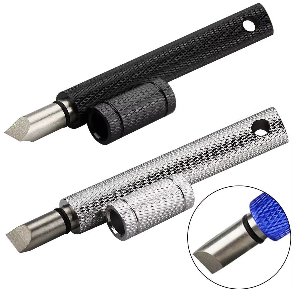 1Pc Golf Wedge Iron Groove Sharpener Club Cleaner Cleaning Tool Square Golf Groove Cutter Tool Golf Training Aids