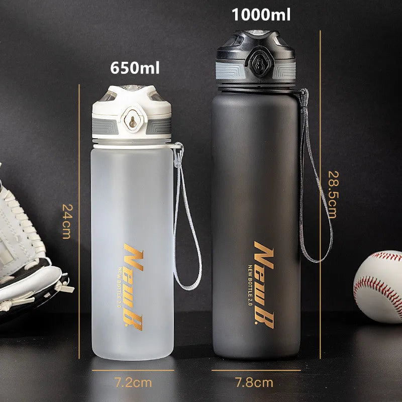 650Ml/1000Ml/1500Ml High Quality Tritan Material Sport Water Bottle Cycling Climbing Gym Fitness Drinking Bottles Eco-Friendly