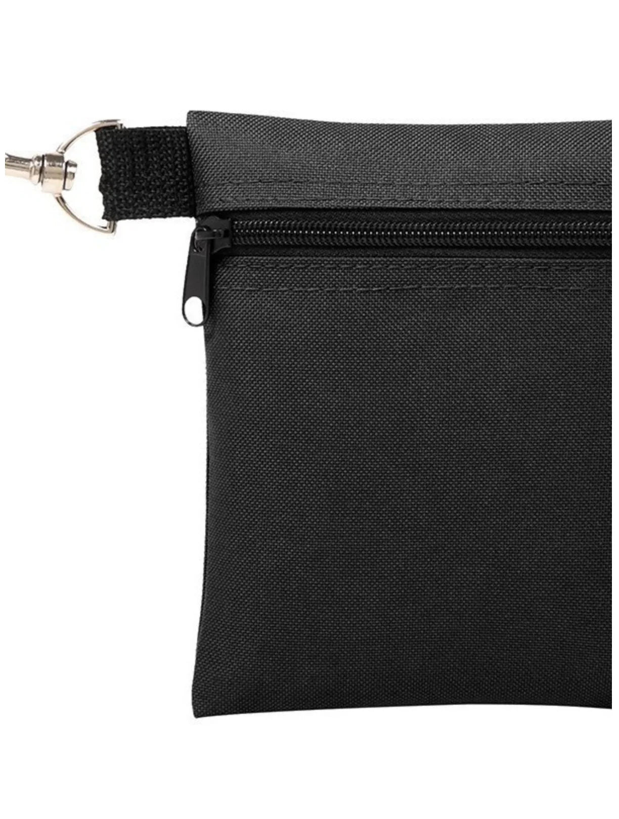 Golf Ball Storage Pouch with Carabiner - Portable Golf Accessories Bag for Balls, Tees & Divot Tools