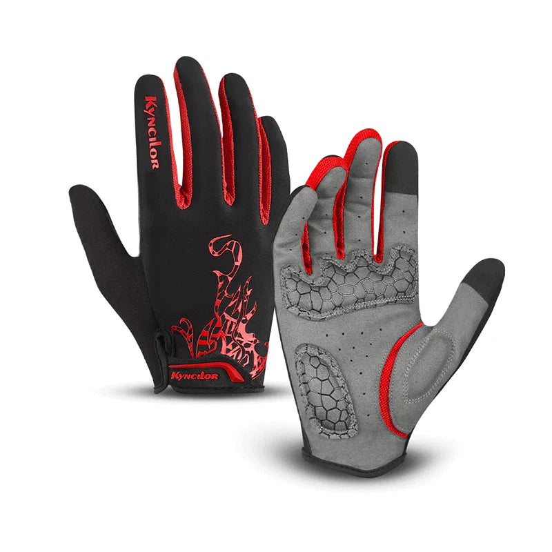 Cycling Gloves Men Sports Bicycle Gloves Touchscreen Shockproof Cycling Gloves anti Slip Bike Gloves