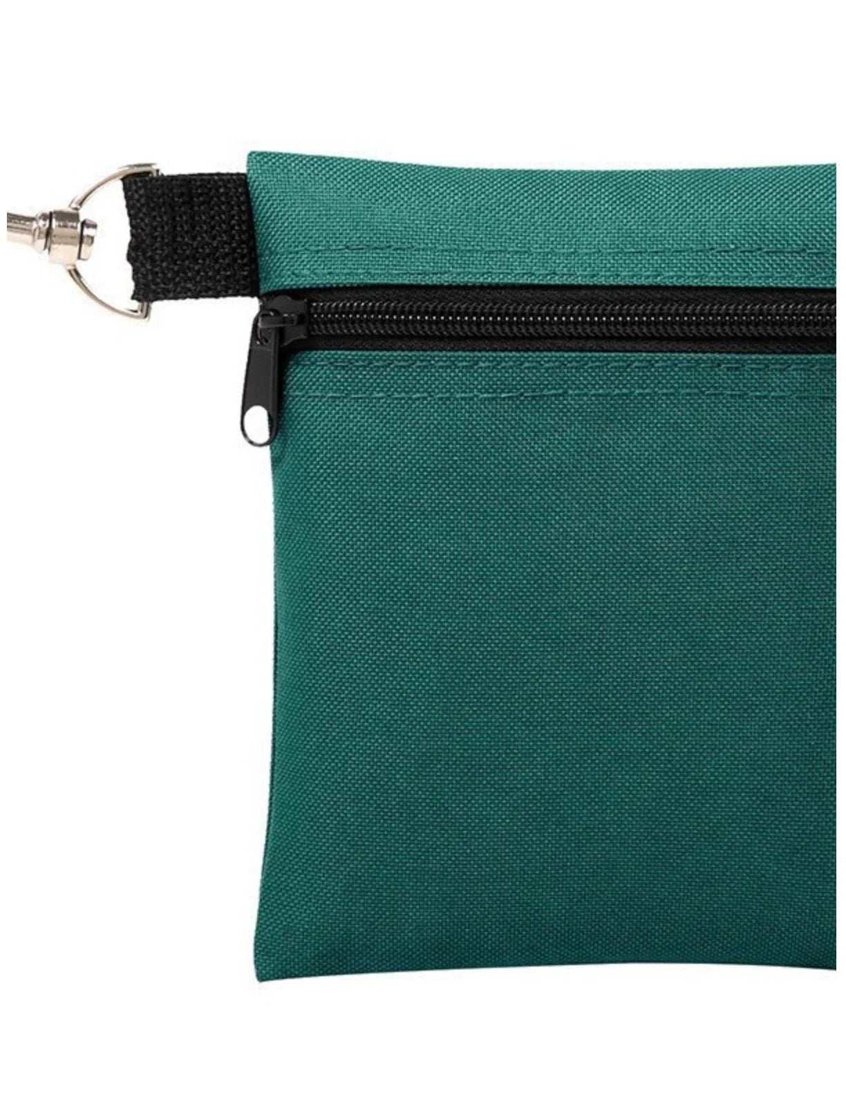 Golf Ball Storage Pouch with Carabiner - Portable Golf Accessories Bag for Balls, Tees & Divot Tools