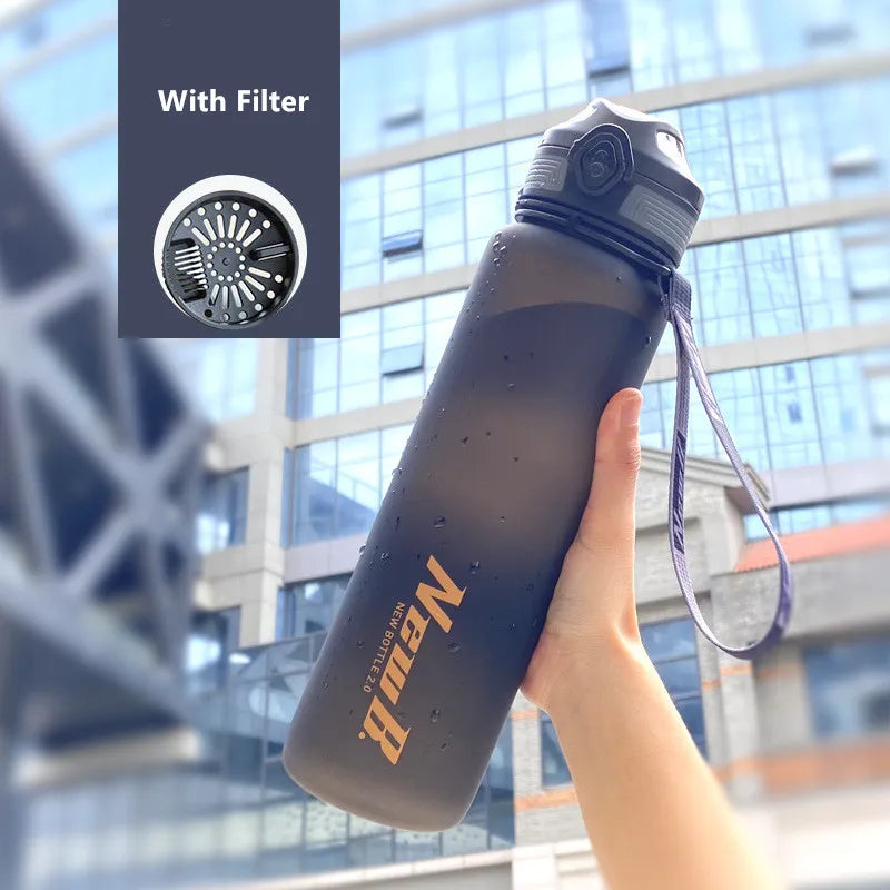 650Ml/1000Ml/1500Ml High Quality Tritan Material Sport Water Bottle Cycling Climbing Gym Fitness Drinking Bottles Eco-Friendly