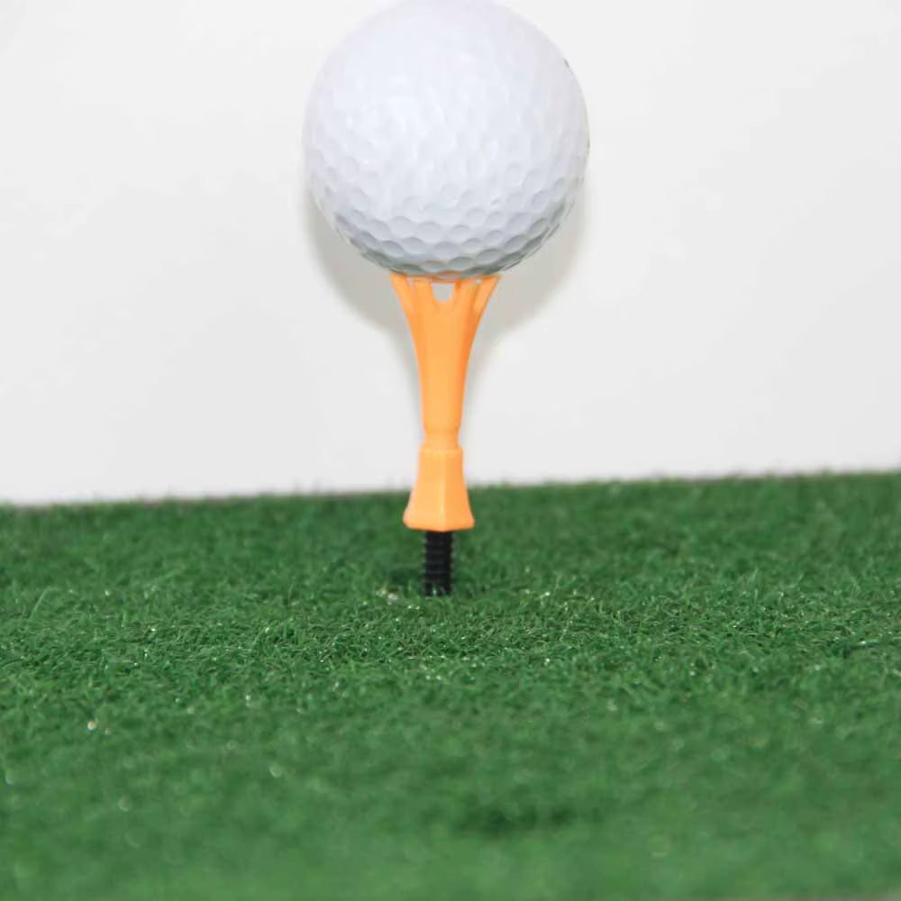 4Set Height Adjustable Golf Tees Golf Plastic Crown Tee Holder Set for Driving Range Golf Practice 80Mm