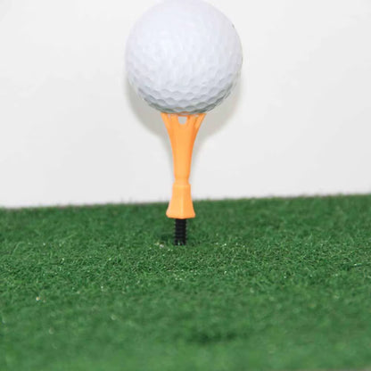 4Set Height Adjustable Golf Tees Golf Plastic Crown Tee Holder Set for Driving Range Golf Practice 80Mm